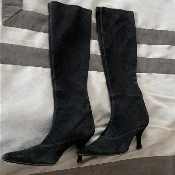 Stuart Weitzman Shoes - Stuart weitzman suede pull on to the knee boots